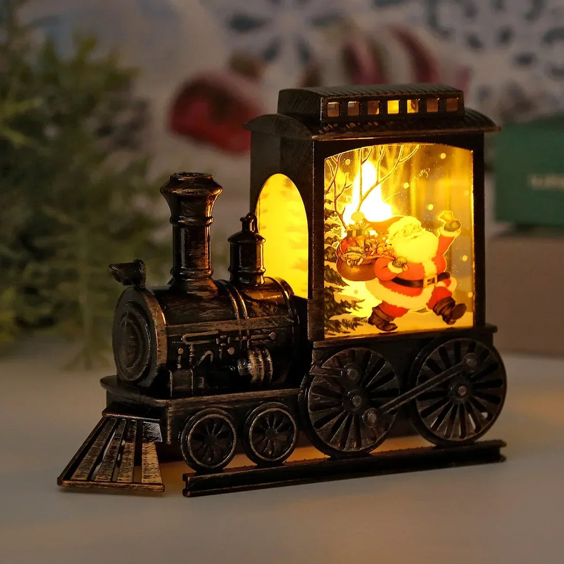 LED Vintage Portable Train Night Lamp