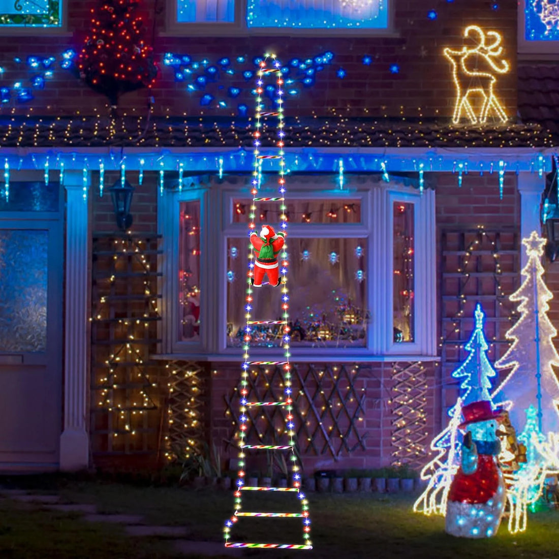 Christmas Decorations LED Ladder Lights